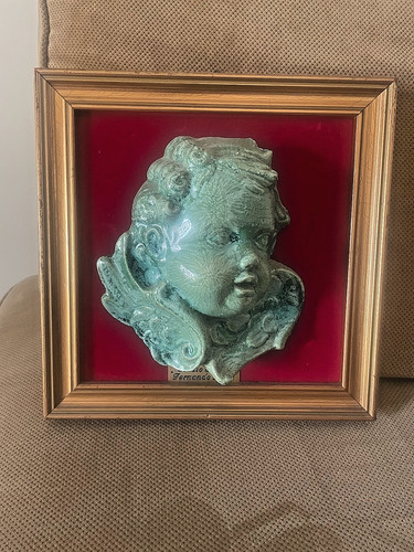 Quadro bassorilievo ceramica - bassorilievo,