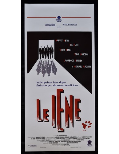 Locandina originale iene - locandina,
