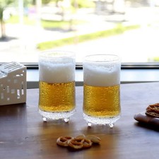 Nuovi bicchieri birra Iittala Ultima Thule 600 ml coppia bicchieri trasparenti Iittala UltimaThule