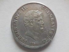 Regno 2 Sicilia Ferdinando II 120 piatto grano 1854