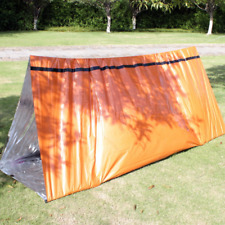 Tenda Vita Emergenza 2 Persone Sopravvivenza Campeggio Rifugio Tubo Tenda Coperta Esterno