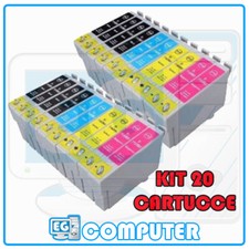 KIT 20 CARTUCCE PER EPSON D78