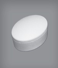 SCATOLA OVALE IN POLISTIROLO -