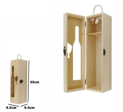 Cassa box scatola legno - cassa, in