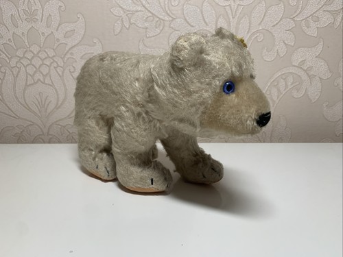 Orso polare vintage steiff - orso,
