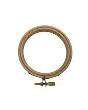 Telaio Punto Croce Circolare Tondo Legno Ricamo Mano Diametro 7 794-8