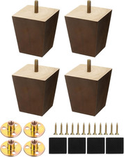 Gambe Mobili Legno 3,15", Set