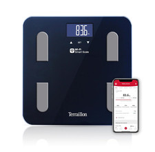 - FIT COACH - Bilancia Connessa Wifi, Impedenzometro, Analisi Di Massa Grassa, M