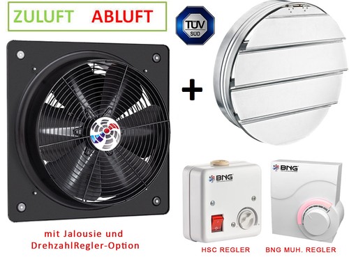 Ventilatore assiale radiale