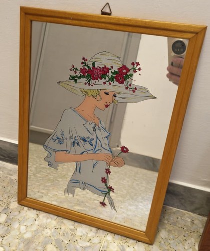 Quadro specchio donna
