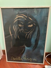 Dipinto su Cartoncino Novella Parigini - Originale e Interessante - Vedi