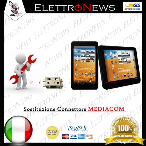 Riparazione tablet mediacom - tablet,