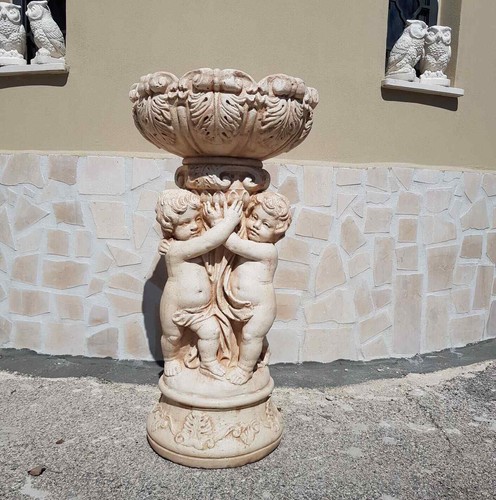 Putto con vaso vaschetta - con,