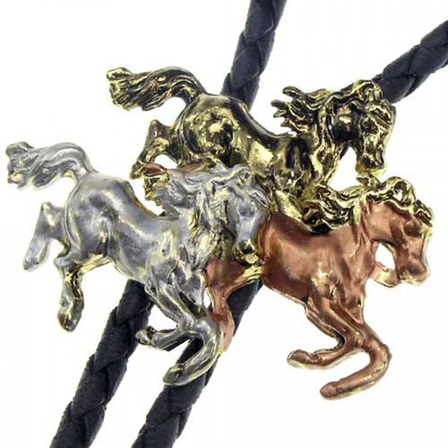 Cravatta con fibbia cavallo - cravatta, fibbia,
