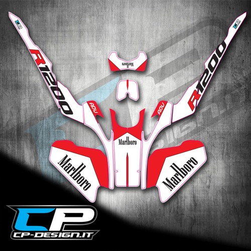 Kit grafiche fluo bmw 1200 - kit,