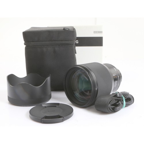 Nikon sigma 85 hsm - dg,
