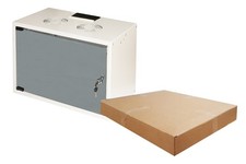 ARMADIO RACK 19" DISASSEMBLATO 6 UNITA' DA MURO PER RETI (A)370 X (L)540 X (P) 3