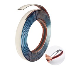 Striscia Adesiva Cromata Auto 25 mm x 5 m Striscia Decorativa per Auto Cromata