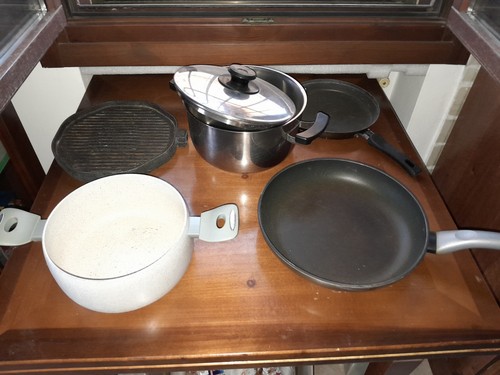 Set pentole miste usate - pentole,