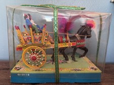 Carrello carrozza cavalli in