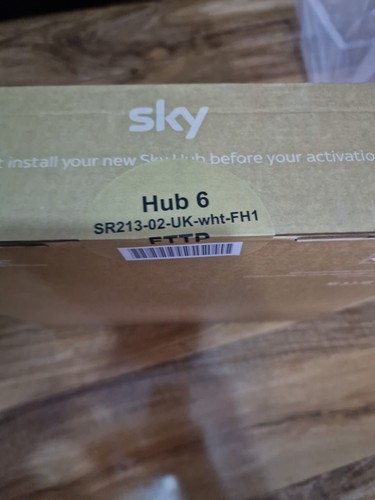 Sky broadband wifi hub sr213 - hub, 6