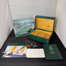 ROLEX 14060 YACHT-MASTER Watch Box Case 64.00.01 Booklet2002) 100%Authentic 8730