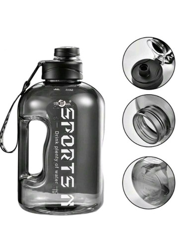 Borraccia sportiva trasparente - sportiva,