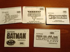 Original Gig Tiger manuals
