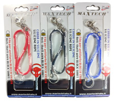 Portachiavi Laccio Antifurto Blocca Sterzo Ideale Block Shaft Corda per Auto