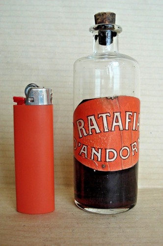 Piccola bottiglia ratafia - piccola, ratafia'