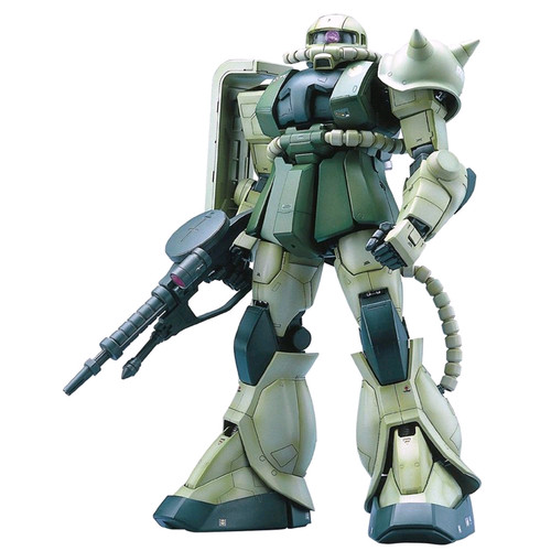 Gundam zaku ii ms 06f - gundam, 1/60