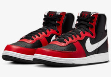 Nike Terminator High Retro Nero Rosso Bianco FN4442-001 Uomo Taglia 9-11 NUOVISSIME