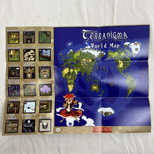 Terranigma fan made ntsc - terranigma,