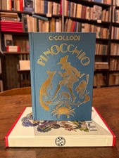 Collodi PINOCCHIO Edizione 140 anni Salani NUMERAZIONE ROMANA molto raro