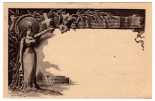 INTERO POSTALE 10 CENT. GRIGIO NERO NOZZE PRINCIPE CON ELENA DI MONTENEGRO