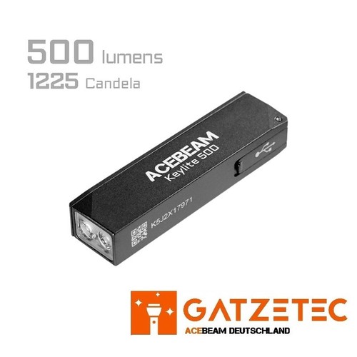 Acebeam keylite 500 black - acebeam,