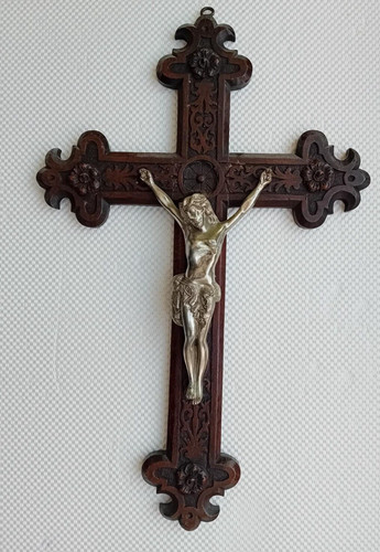 Antico crocefisso parete - antico, da