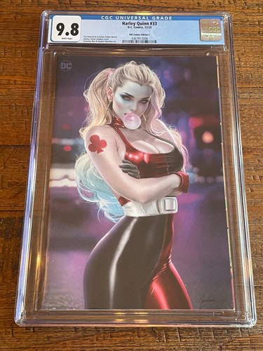 Harley quinn cgc 8 natali - 33, 9.8