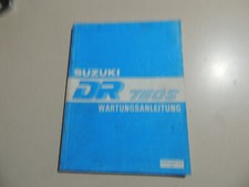 Manuale Officina Riparazione Manutenzione Suzuki DR750 S BIG 1988 