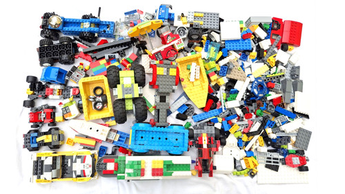 Lego lotto 2 misti - lego, kg