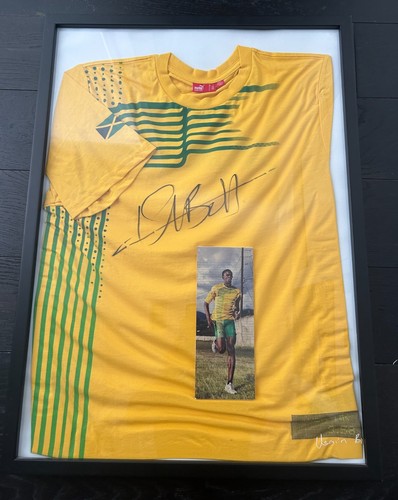 Usain bolt signed puma - signed,