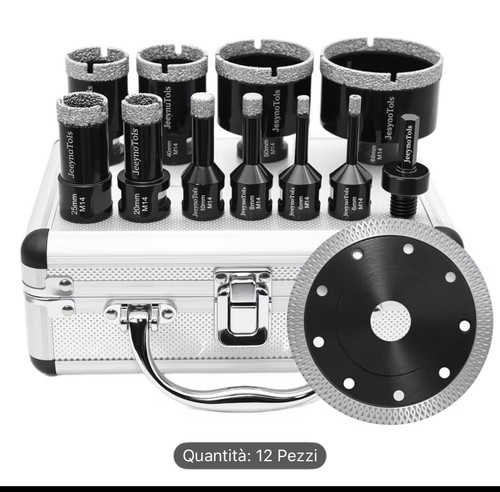 Set frese diamantate m14 - 12,