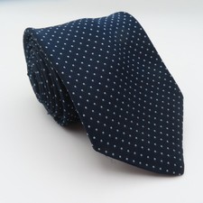 Cravatta Lanvin seta blu a