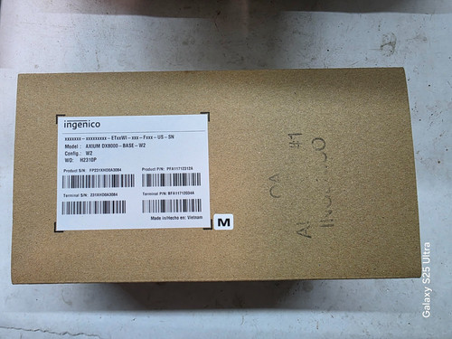 Ingenico axium dx8000 - axium, dx8000-base-w2