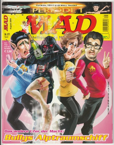 Mad 71 bullys astronave - bullys,