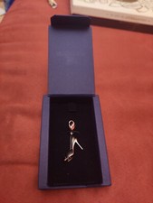 Ciondolo Charm ORIGINALE Swarovski, MAI UTILIZZATO - scarpetta nera