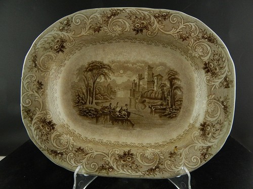Antico vittoriano piatto - antico,