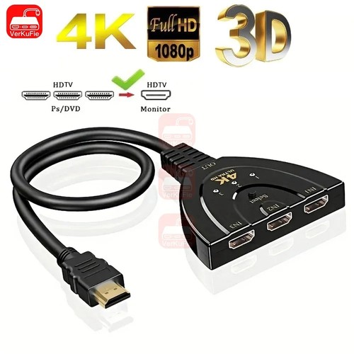 Hub hdmi splitter porte full - hdmi, 3