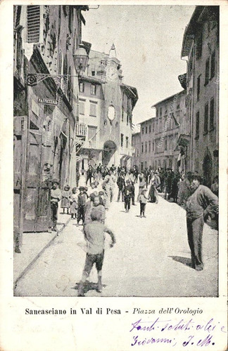 Du121 cartolina san casciano - cartolina,