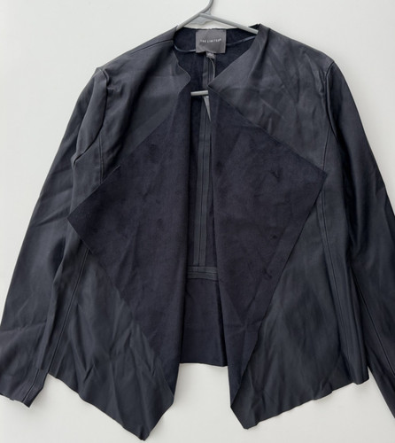 The limited giacca nera aperta - the,
